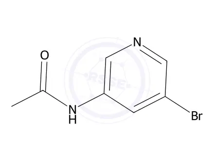 Chemical structure of N-(5-Bromo-3-pyridyl)acetamide