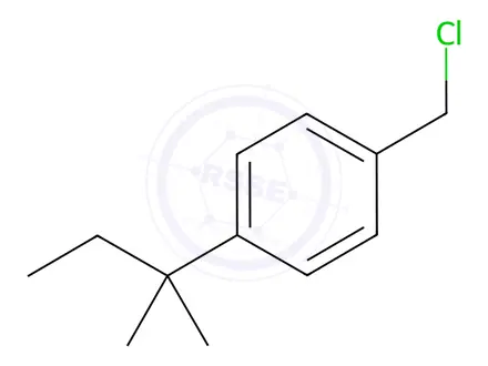 Chemical structure of α-Chloro-4-(tert-pentyl)toluene