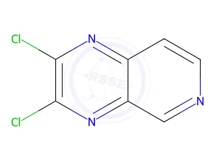 Chemical structure of 2,3-dichloropyrido[3,4-b]pyrazine