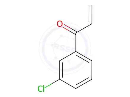 Chemical structure of 1-(3-Chlorophenyl)prop-2-en-1-one