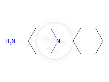 Chemical structure of 1-cyclohexylpiperidin-4-amine