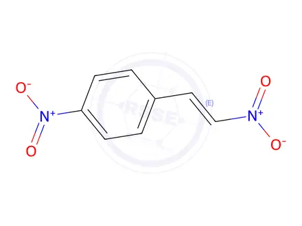 Chemical structure of (E)-1-Nitro-4-(2-nitrovinyl)benzene