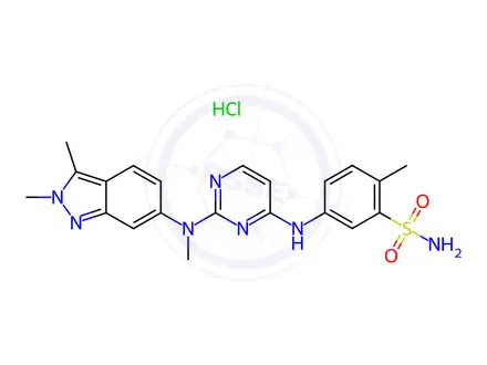 Chemical structure of Pazopanib Impurity 174