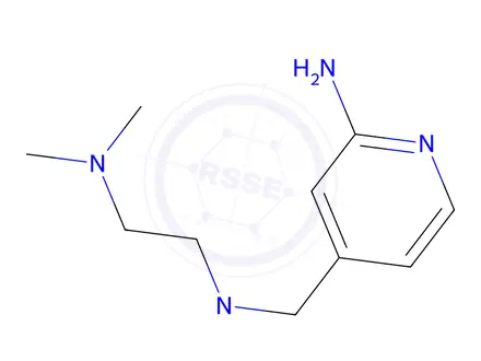 Chemical structure of n1-((2-Aminopyridin-4-yl)methyl)-n1,n2,n2-trimethylethane-1,2-diamine