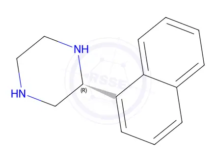 Chemical structure of (R)-2-(Naphthalen-1-yl)piperazine