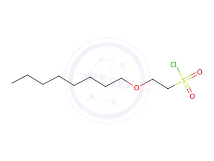 Chemical structure of 2-(Octyloxy)ethane-1-sulfonyl chloride