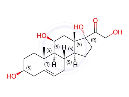 Chemical structure of Pregnenolone Impurity 10