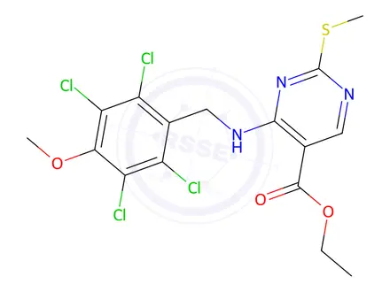 Chemical structure of Avanafil Impurity 116
