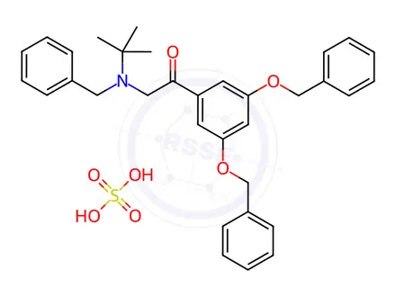 Chemical structure of Terbutaline Impurity 144