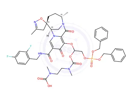 Chemical structure of Cetrorelix Impurity 24 (L-Cit6 Cetrorelix)