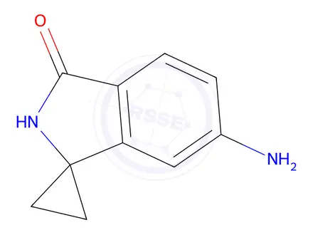 Chemical structure of 6'-Aminospiro[cyclopropane-1,1'-isoindolin]-3'-one