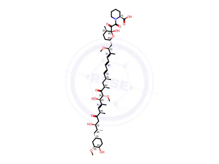 Chemical structure of 34-Hydroxy Rapamycin