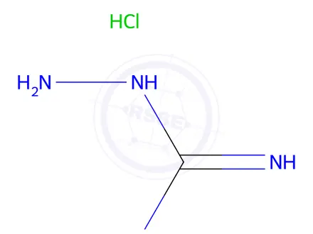 Chemical structure of 1,3-Diaminoguanidine hydrochloride