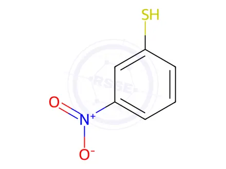 Chemical structure of 3-Nitrobenzenethiol