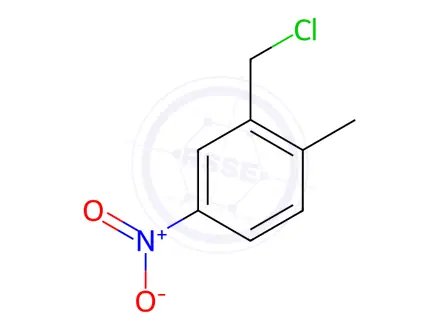 Chemical structure of 2-(chloromethyl)-1-methyl-4-nitrobenzene