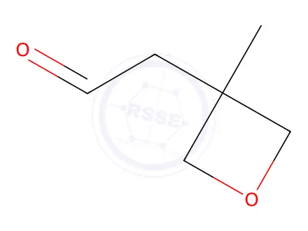 Chemical structure of 2-(3-methyloxetan-3-yl)acetaldehyde