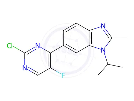 Chemical structure of Abemaciclib Impurity 219