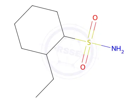 Chemical structure of 2-Ethylcyclohexane-1-sulfonamide