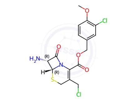 Chemical structure of Ceftazidime Impurity 165