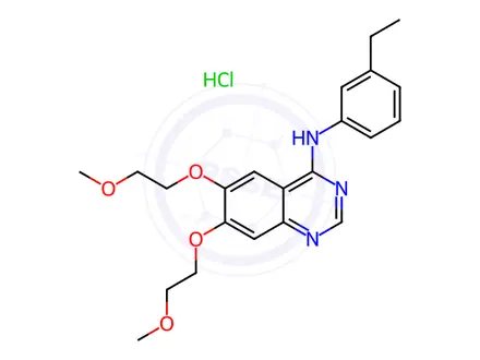 Chemical structure of Erlotinib Hydrochloride Impurity 34