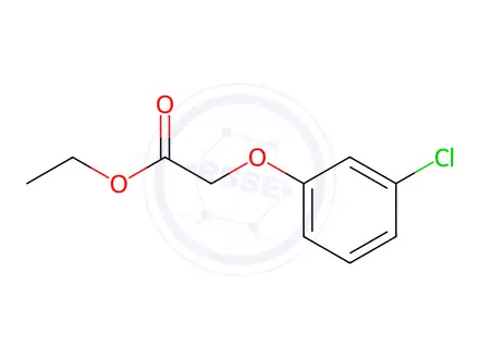 Chemical structure of Ethyl 2-(3-chlorophenoxy)acetate