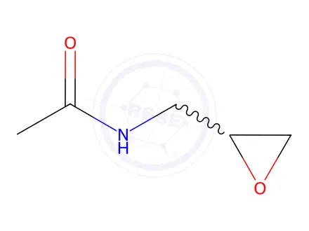 Chemical structure of N-(oxiran-2-ylmethyl)acetamide