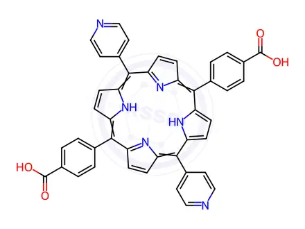 Chemical structure of Porphine Impurity 10