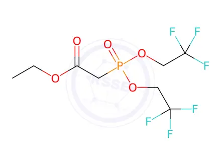 Chemical structure of Ethyl [Bis(2,2,2-trifluoroethoxy)phosphinyl]acetate