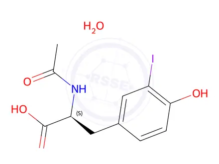 Chemical structure of Acetylcysteine Impurity 194