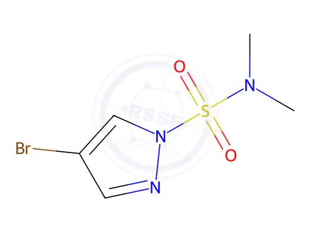 Chemical structure of 4-Bromo-N,N-dimethyl-1H-pyrazole-1-sulfonamide