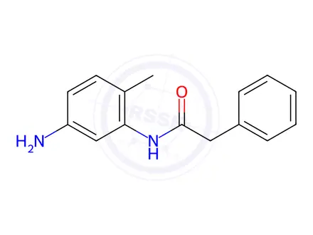 Chemical structure of N-(5-Amino-2-methylphenyl)-2-phenylacetamide