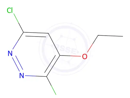 Chemical structure of 3,6-Dichloro-4-ethoxy-pyridazine