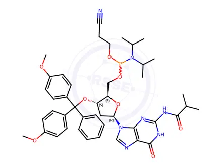 Chemical structure of Phosphoramidites Impurity 128