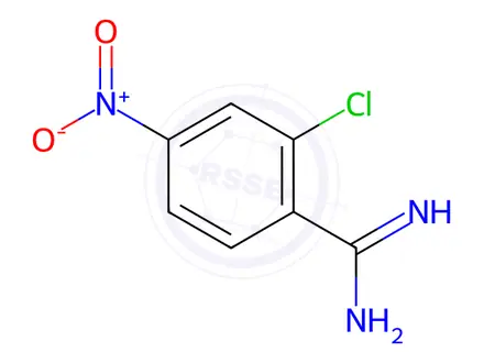 Chemical structure of 2-Chloro-4-nitrobenzamidine
