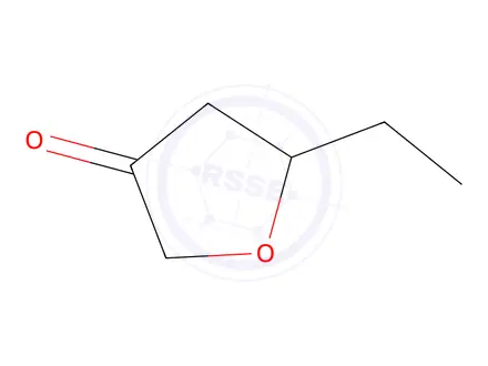 Chemical structure of 5-ethyloxolan-3-one