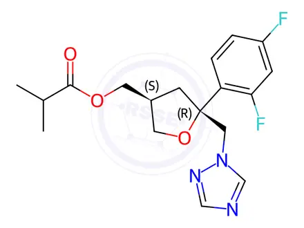 Chemical structure of Posaconazole Impurity 26