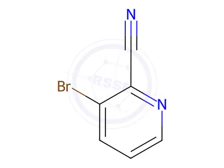 Chemical structure of 3-Bromopicolinonitrile