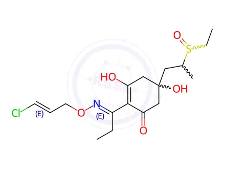 Chemical structure of 5-Hydroxy-clethodim Sulfoxide