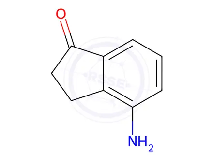 Chemical structure of 4-Amino-indan-1-one