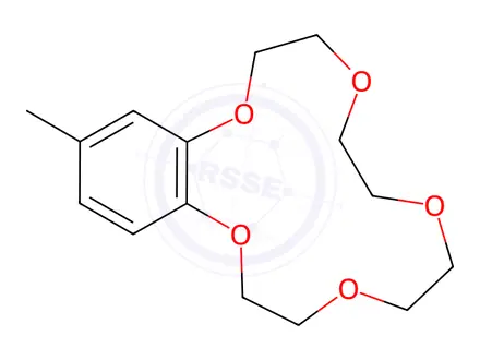 Chemical structure of 4-METHYLBENZO-15-CROWN-5