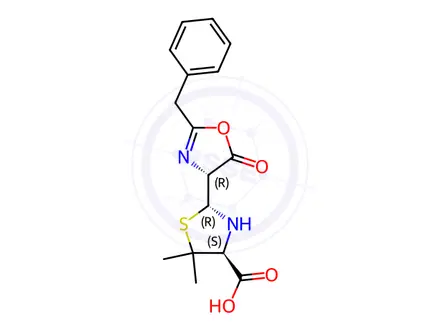 Chemical structure of Benzylpenicillin Impurity 77