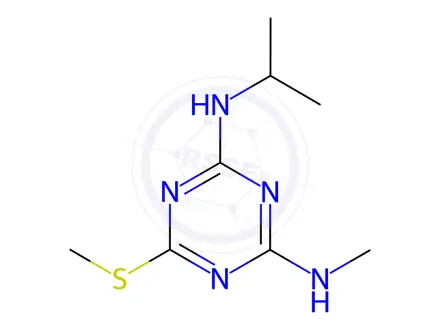 Chemical structure of Desmetryn