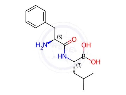 Chemical structure of Bortezomib Impurity 147