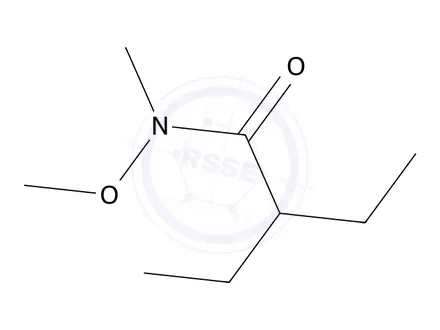 Chemical structure of 2-Ethyl-N-methoxy-N-methylbutanamide