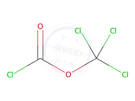 Chemical structure of Trichloromethyl Chloroformate