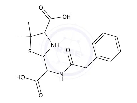 Chemical structure of Benzylpenicillin impurity 58