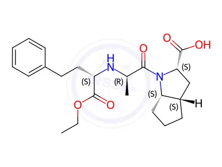Chemical structure of Ramipril EP Impurity I