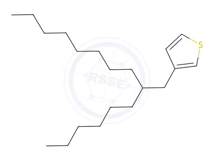 Chemical structure of 3-(2-hexyldecyl)-Thiophene