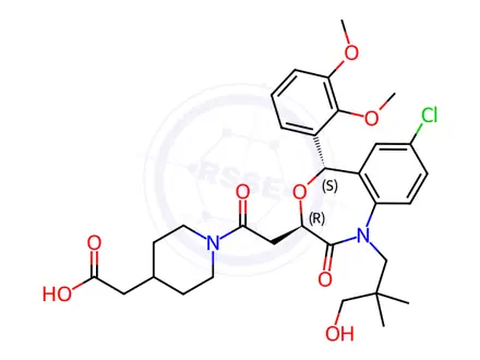 Chemical structure of Lapaquistat
