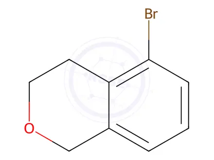 Chemical structure of 5-Bromoisochroman
